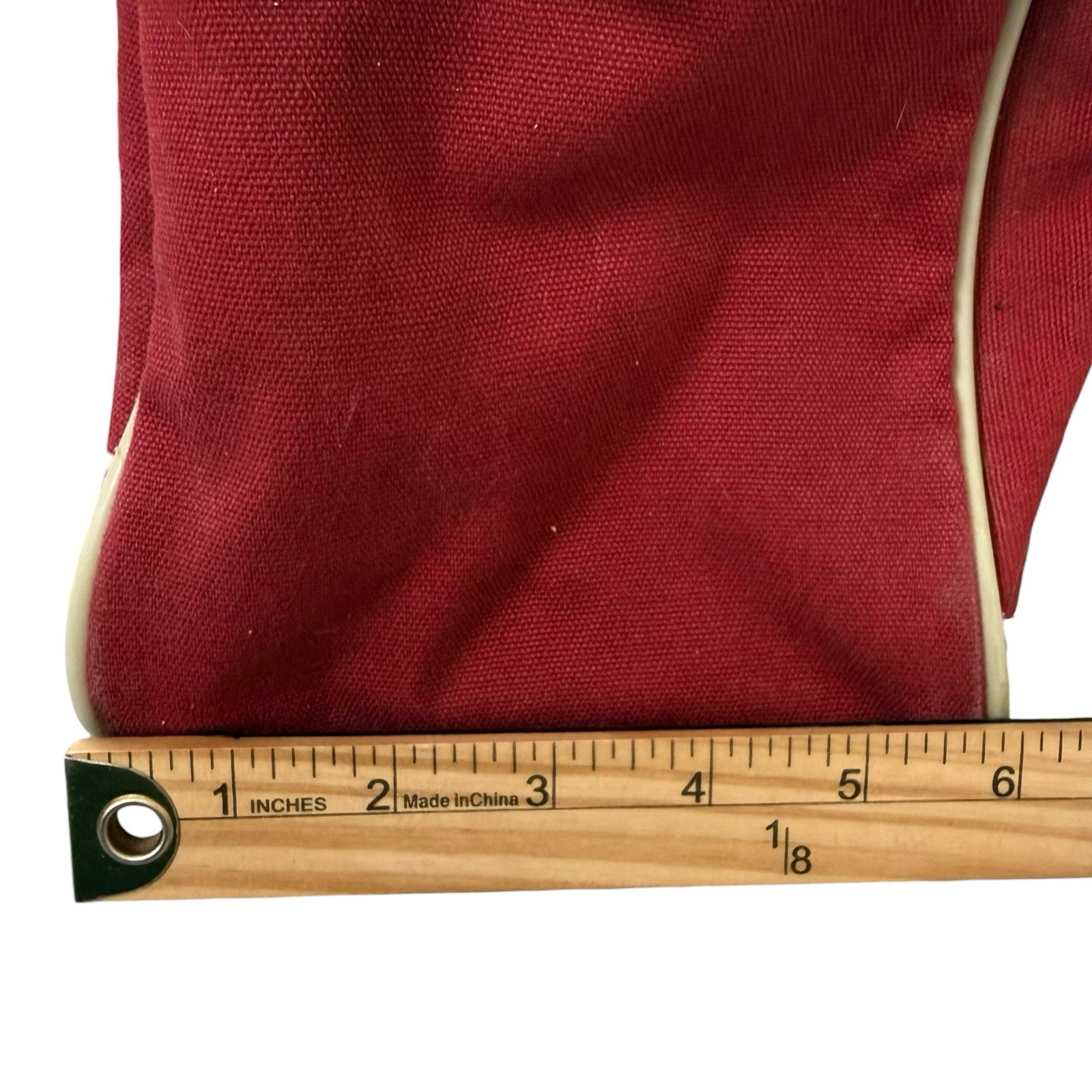 PUMA Vintage Red Canvas White Logo Messenger Bag Crossbody Gym Sport Retro