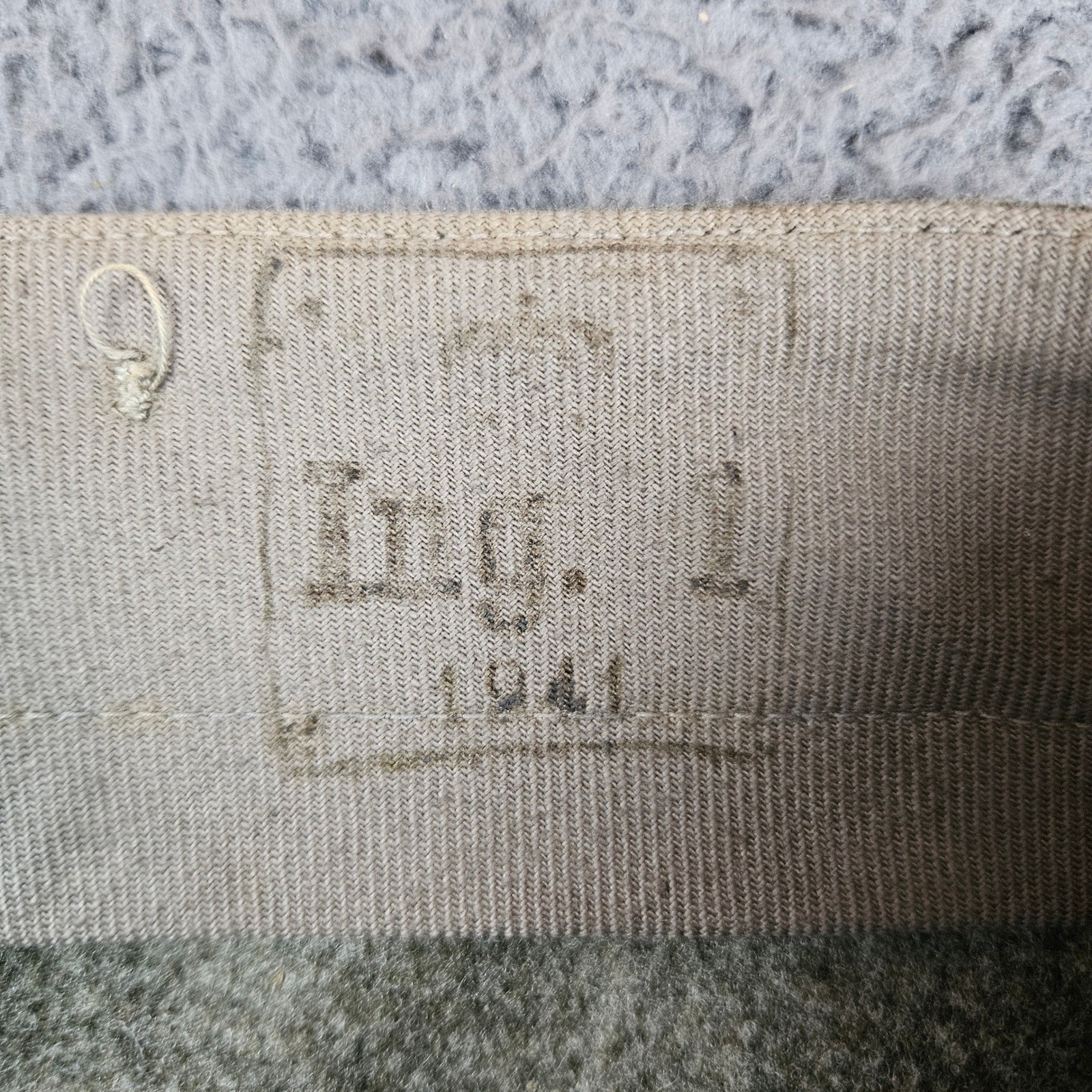 Vintage Swedish Military M58 Wool Cargo Pants Green Leather Ankle Straps 42×30
