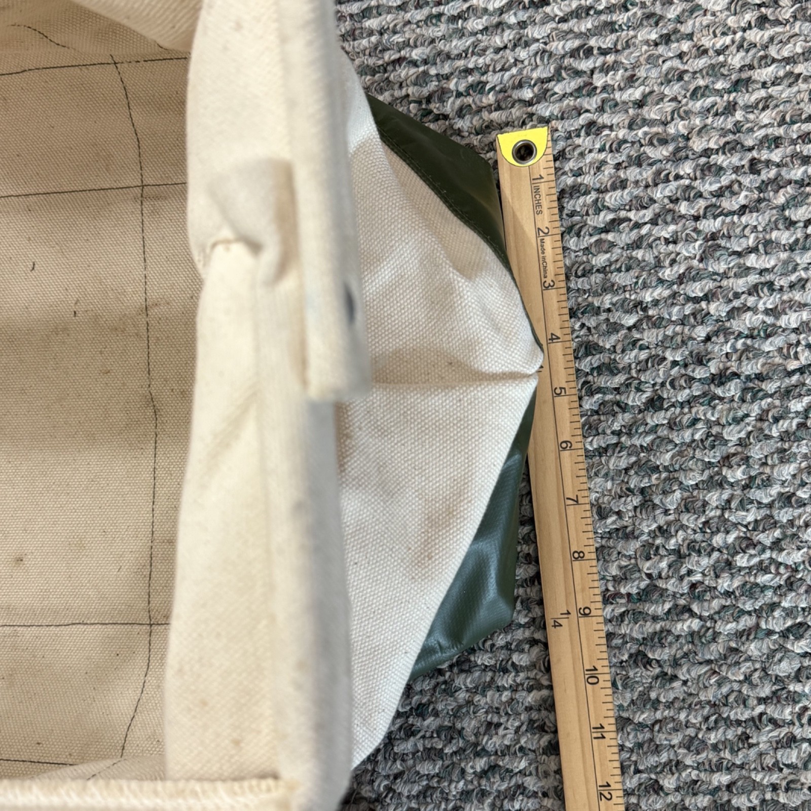 Vintage US Marked Luggage, Money, Tool Canvas Carry Bag, Mail Bag 1950s – 60s