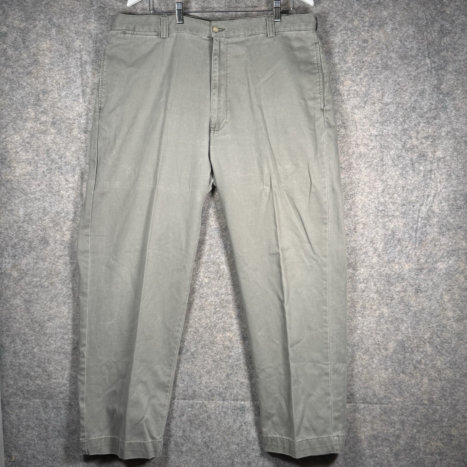 Vintage Polo Ralph Lauren Philip Pants Chinos Gray 100% Cotton Mens Size 38×30