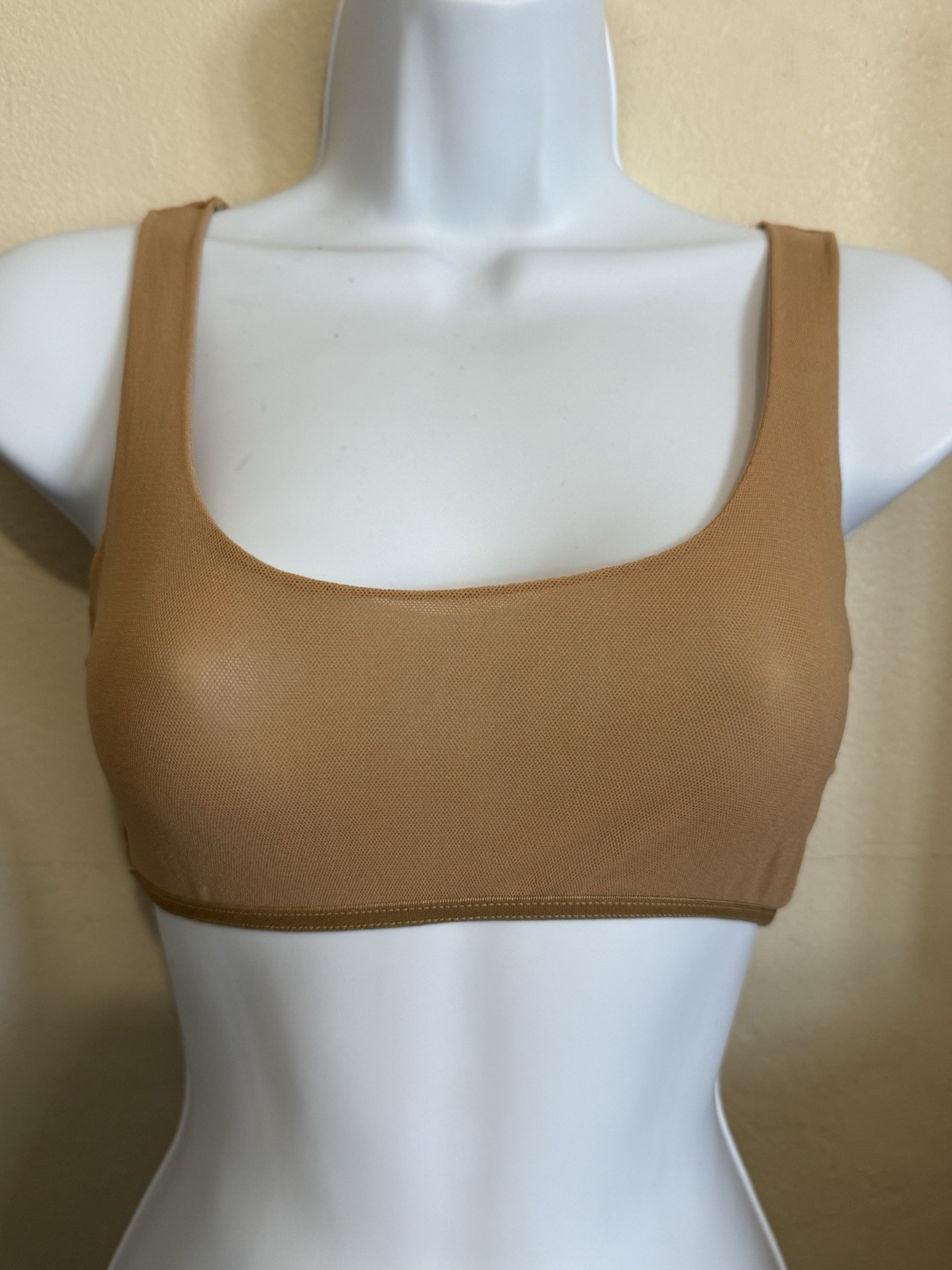 Vintage COSABELLA Soire All Mesh Bralette M (NUDE-COLOR) – Made in Italy