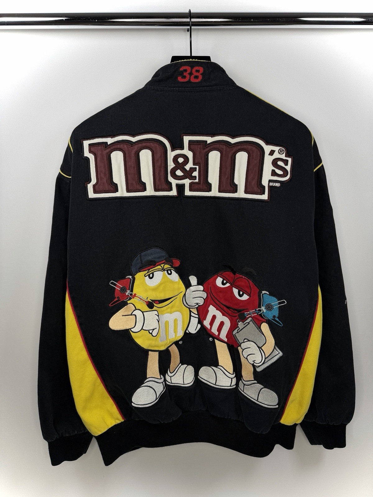 Vintage Jeff Hamilton M&M Nascar Racing Jacket