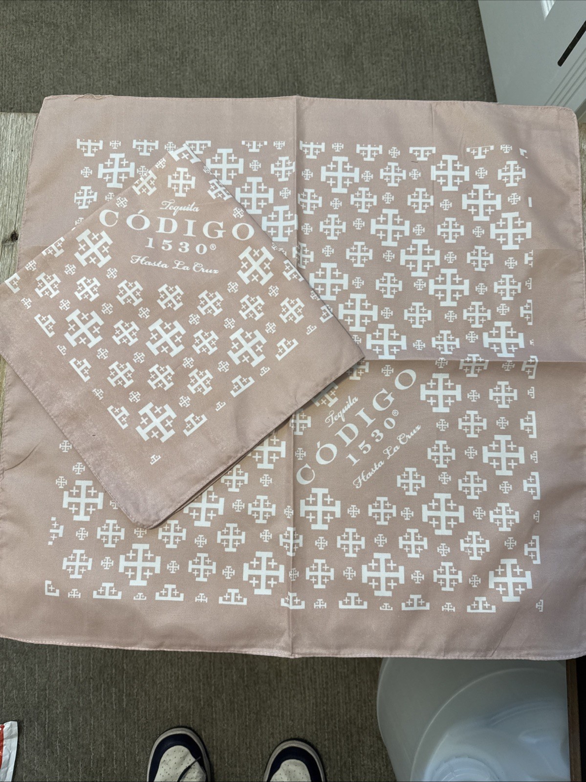 2 Pack CODIGO 1530 ORIGIN GEORGE STRAIGHT TEQUILA COTTON BANDANA 21” X 21” NEW