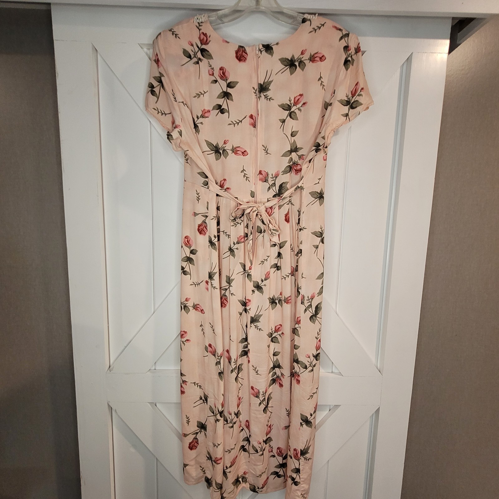 Vintage 90’s Y2K Studio C Petites Cottagecore Women’s Romantic Dress Lace Sz 16p