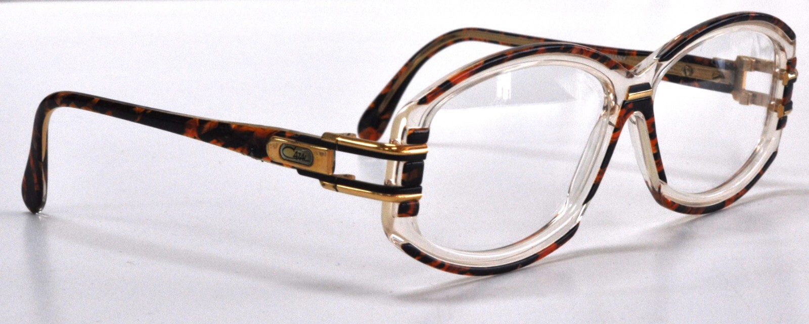 Cazal Vintage Eyeglasses- Ex-display- Mod. 198- Col. 622- Gold & Marble Brown
