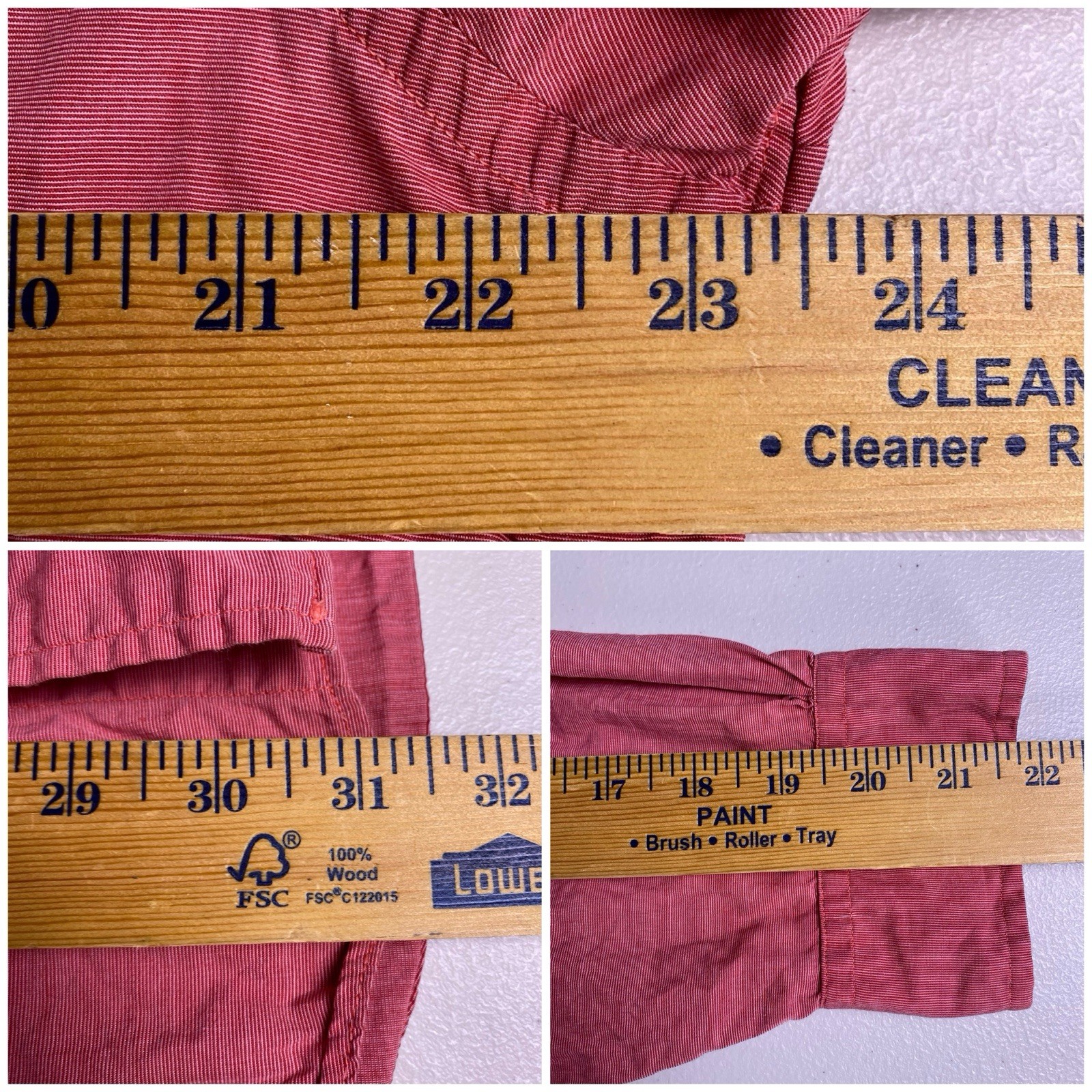 90s Brooks Brothers Makers Shirt 16 2 Mens L/S Button Down Red USA VGUC