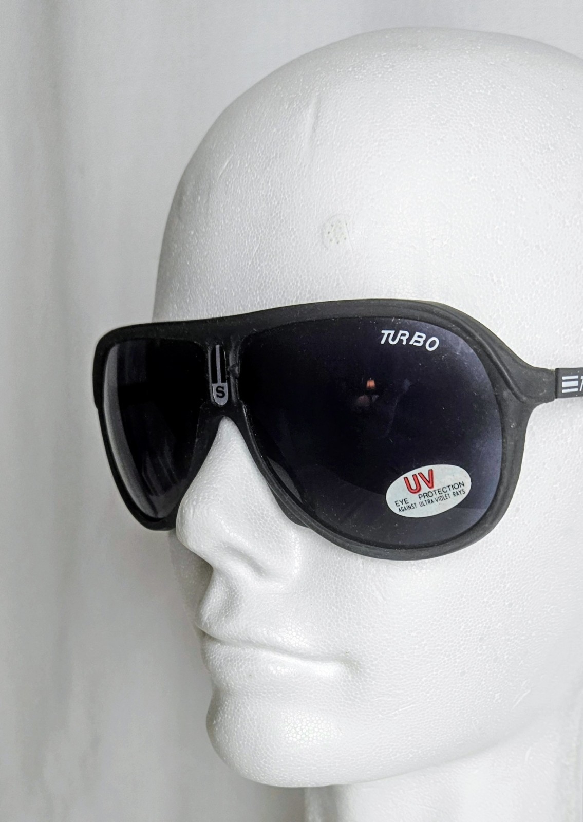 Vintage TURBO Aviator Sunglasses With UV Protection New Old Stock