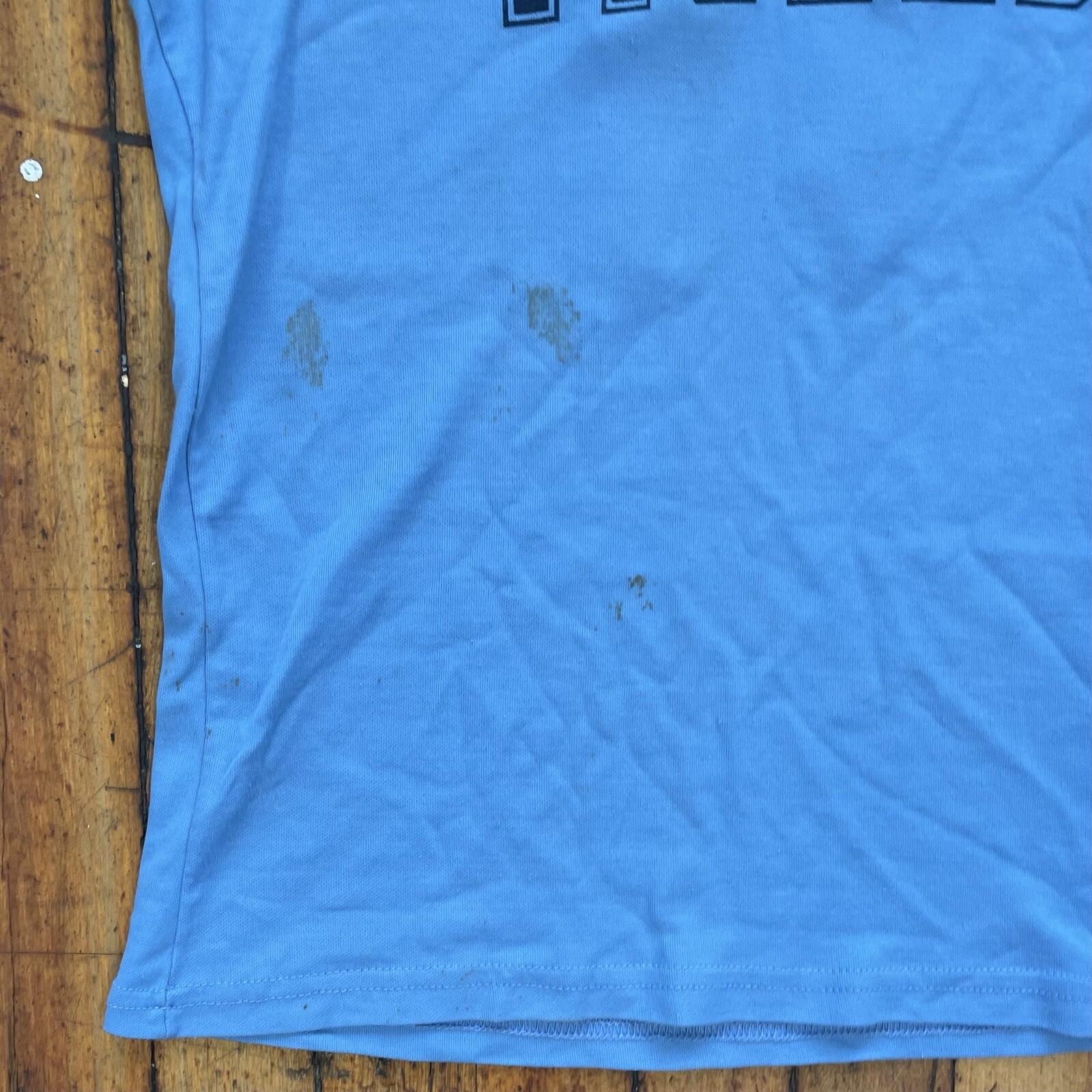 Vintage 80’s TIGERS Armand’s Sunoco #11 Large Youth V-Neck Little League Jersey