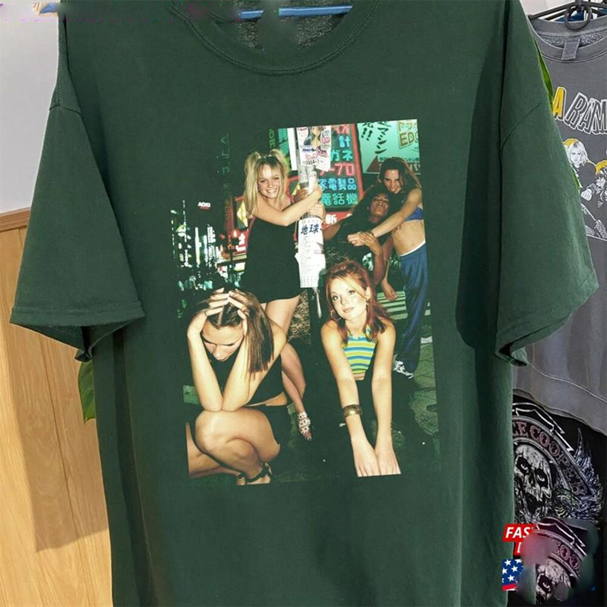 Spice Girls Spice World Tour 2023 Music Girls 90’S Style T-Shirt Classic NL2614