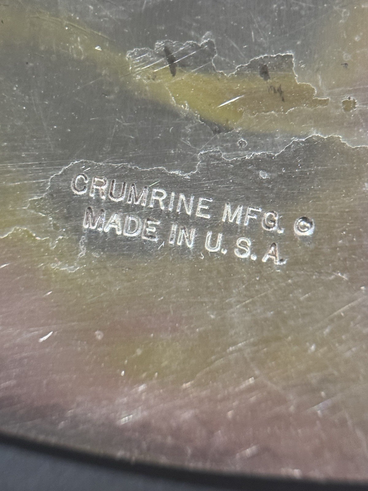 Vintage Crumrine Southwest Roadrunner Belt Buckle