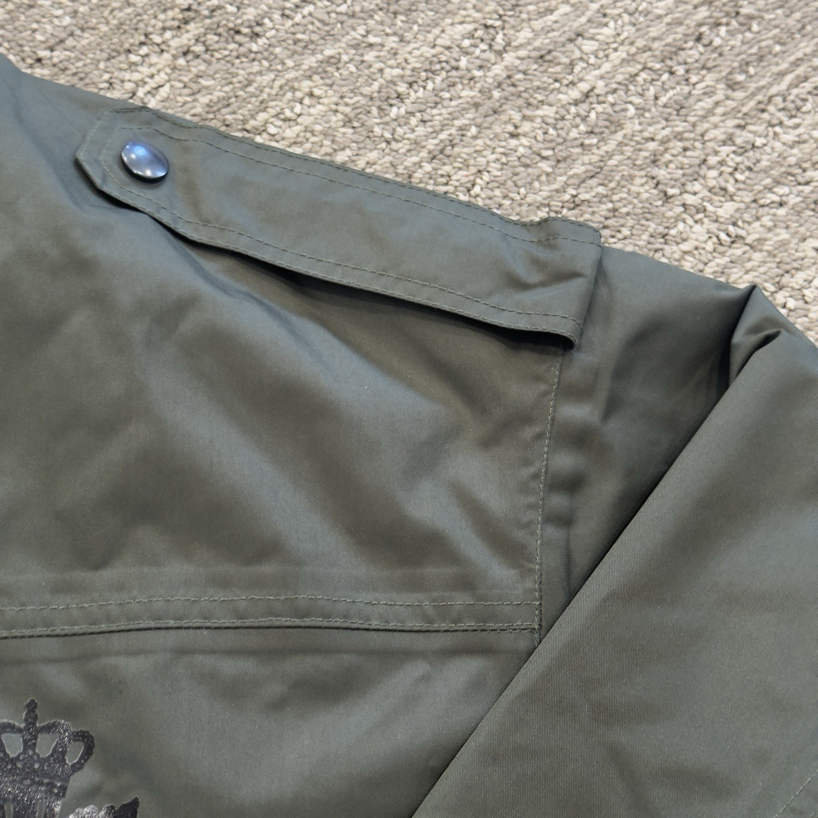 Vintage Dutch Army Field Jacket XL | 1999 Olive Green Utility Coat Carhartt