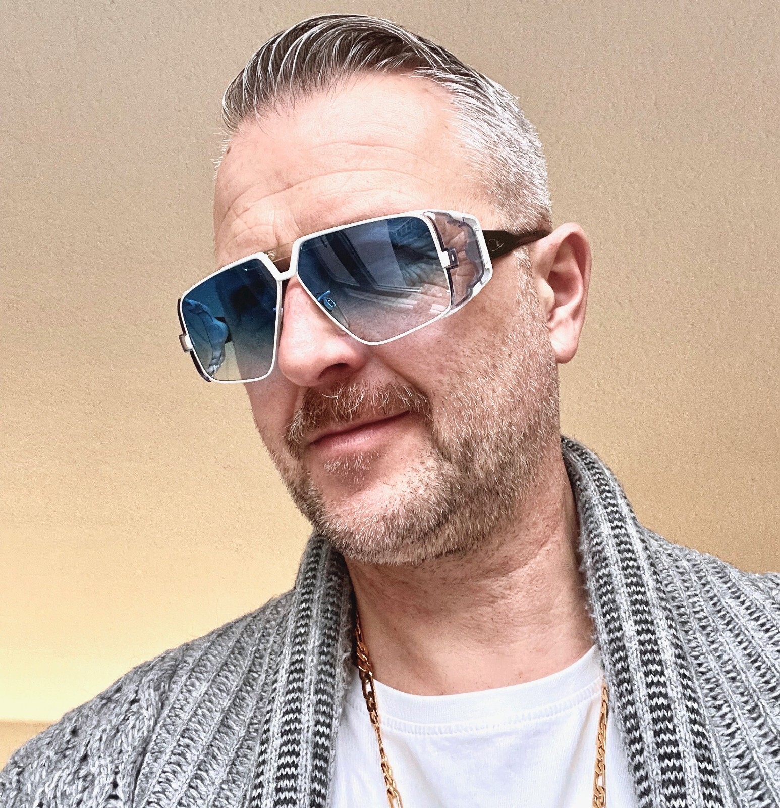 vintage CAZAL 951 cool 70 white sunglasses W. Germany hip hop boy 955