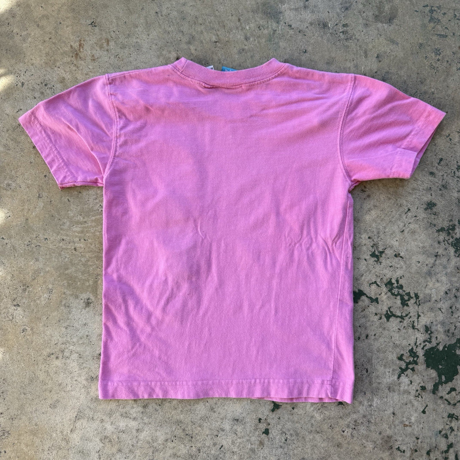 Vintage 1996 Nickelodeon Rugrats Pink Embroidered Girls T-Shirt Size 7/8 Cotton