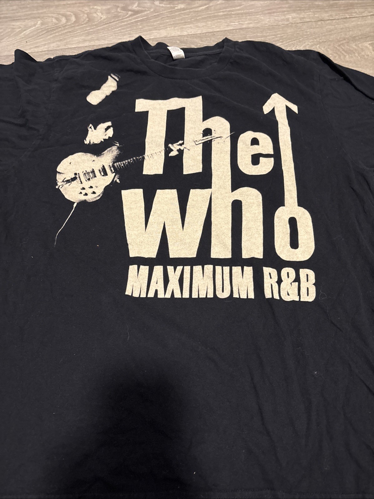 VTG 90s The Who Maximum R&B Double Sided 2008 Rock Concert T-Shirt Anvil L