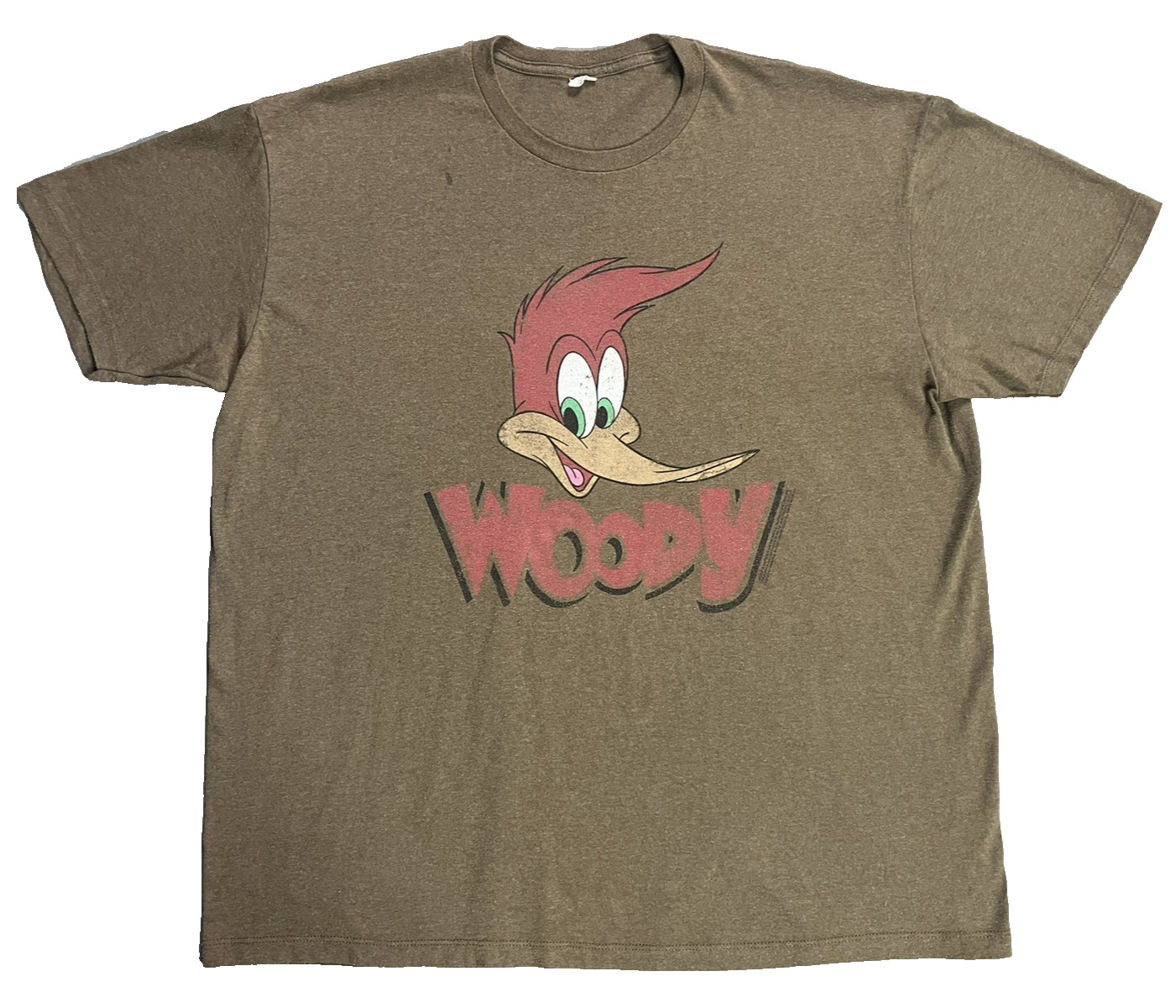 VTG Woody Woodpecker Soft Spun T-shirt Men’s Size XXL 100% Cotton Made in USA