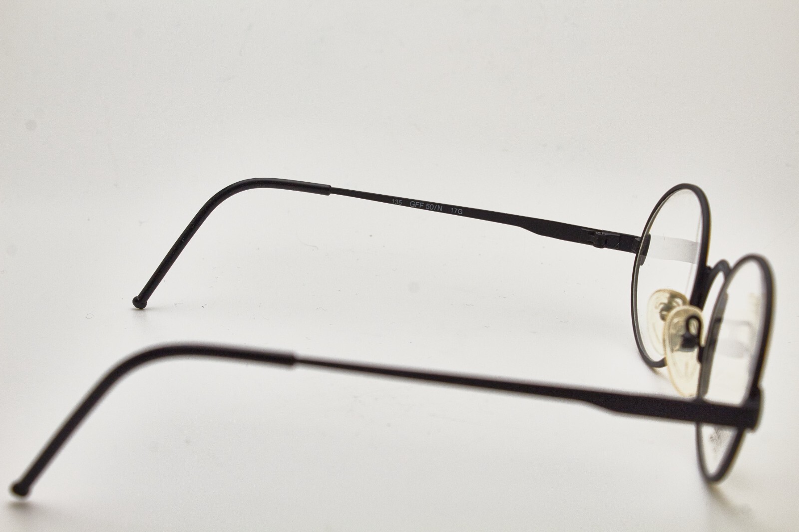 Vintage GIANFRANCO FERRE Slim Metal Oval Eyeglasses 90s | Office Siren Old Money
