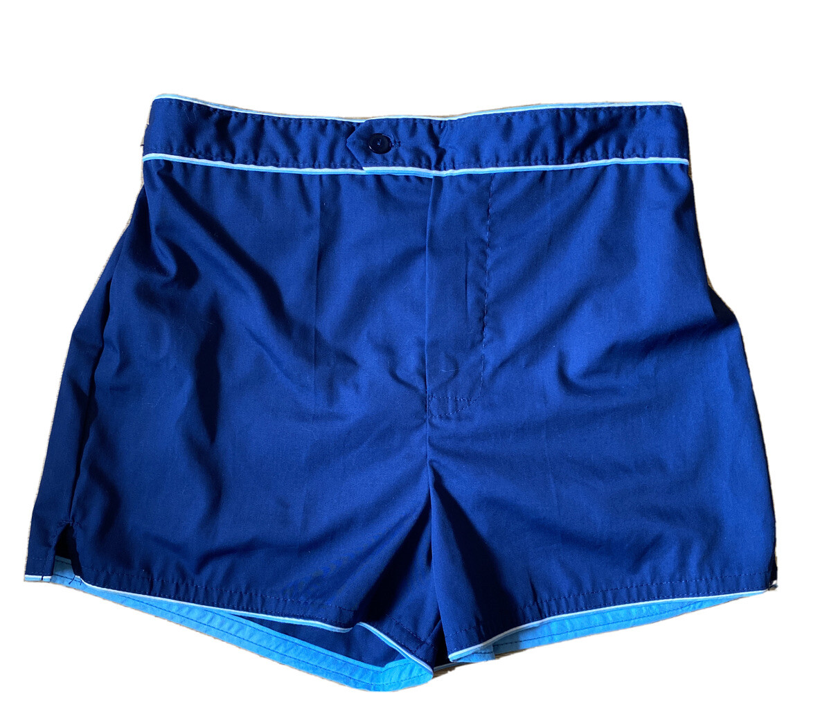 Vintage 1970s 1980s JC PENNY The Mens Shop Short Shorts Size 38 Swim Trunks!
