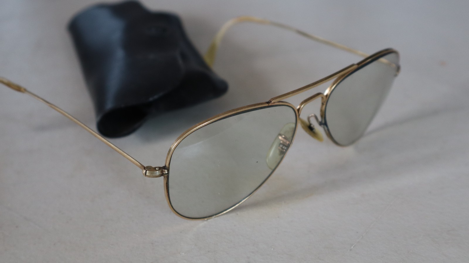 Vintage ALGHA 20 DUBAR Eyeglasses Frames Made In England d8