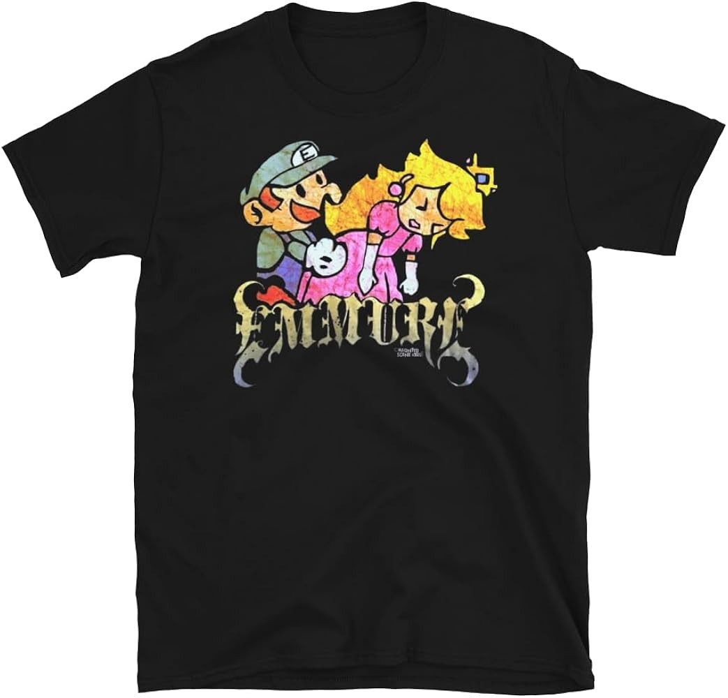 Emmure 8 Bit Plumber Doggy Style First T-Shirt Black TR429 FREE SHIPPING