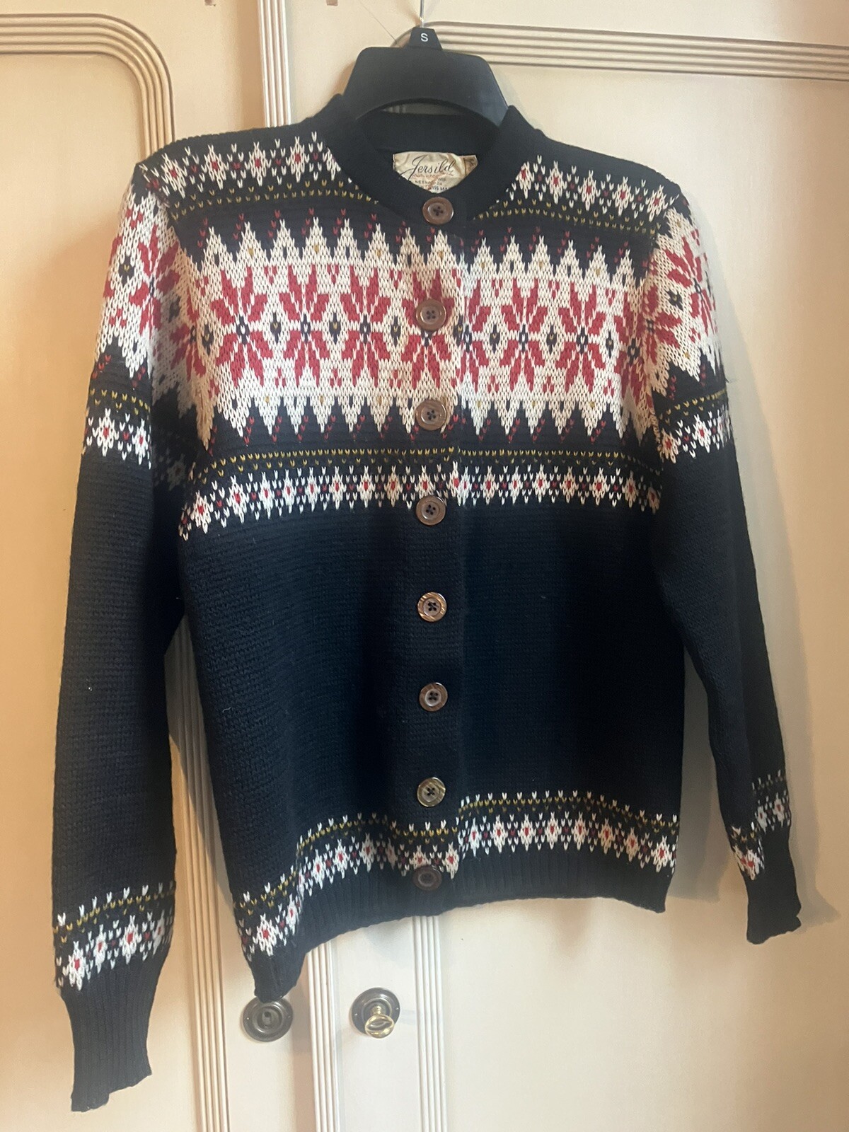 Vintage 1950s Jersild Women’s Wool Cardigan