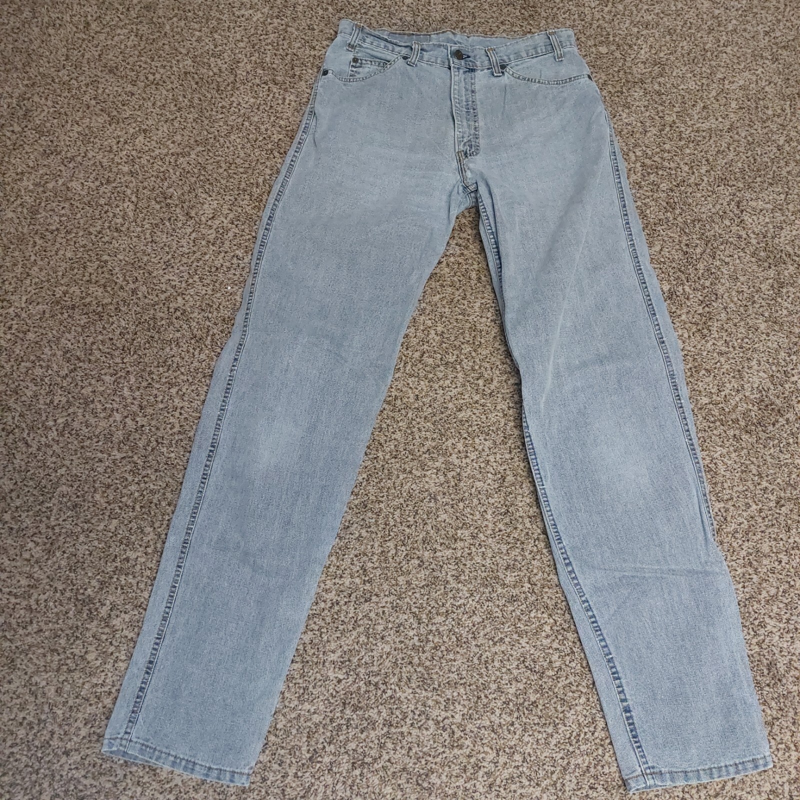 Levis Mens 550 Jeans GrayTab Relaxed Fit Tapered Leg 34 x 36 actual 32×34 USA