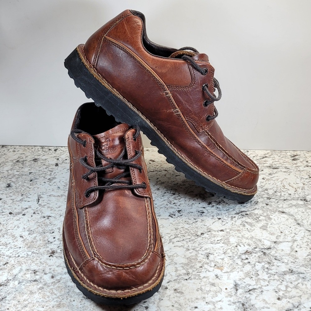 Rare Red Wings Irish Setter Brown Leather Lace Up Lug Sole Shoes 14EE