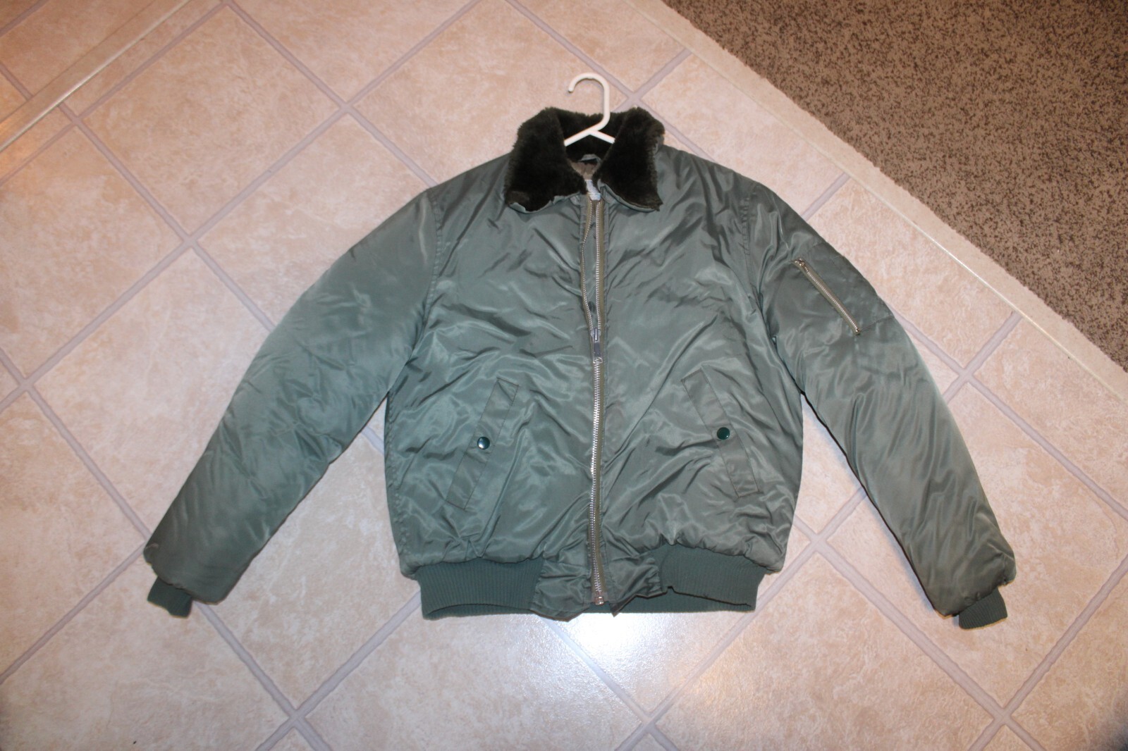 RARE Vintage K-MART Police Security Jacket Sz. Medium 38/40 Very Nice