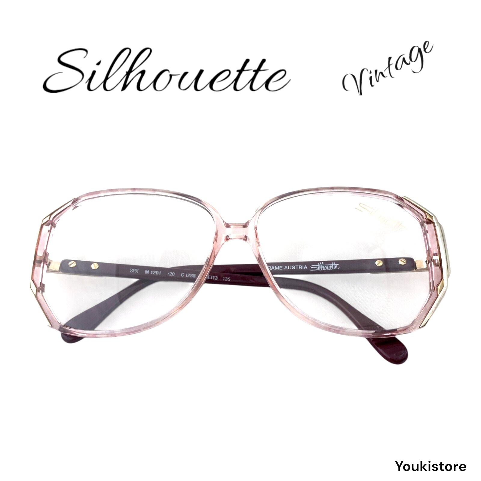 SILHOUETTE occhiali da vista SPX M1201 /20 C1288 VINTAGE ’80 Made in Austria