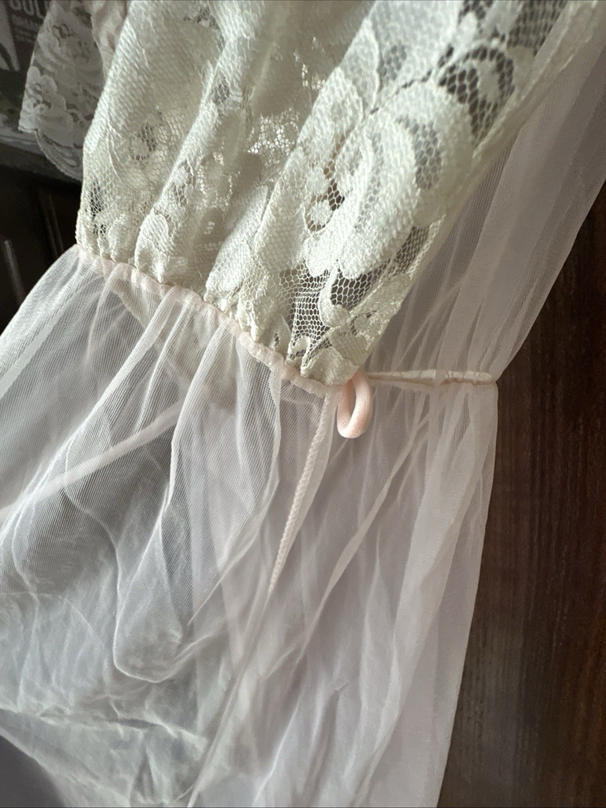 Vintage Robe Lingerie, “ Undercover Wear”Brand, Small No Tag, No Tie