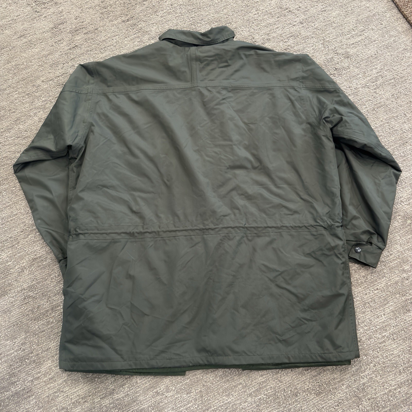 Vintage Dutch Army Field Jacket XL | 1999 Olive Green Utility Coat Carhartt