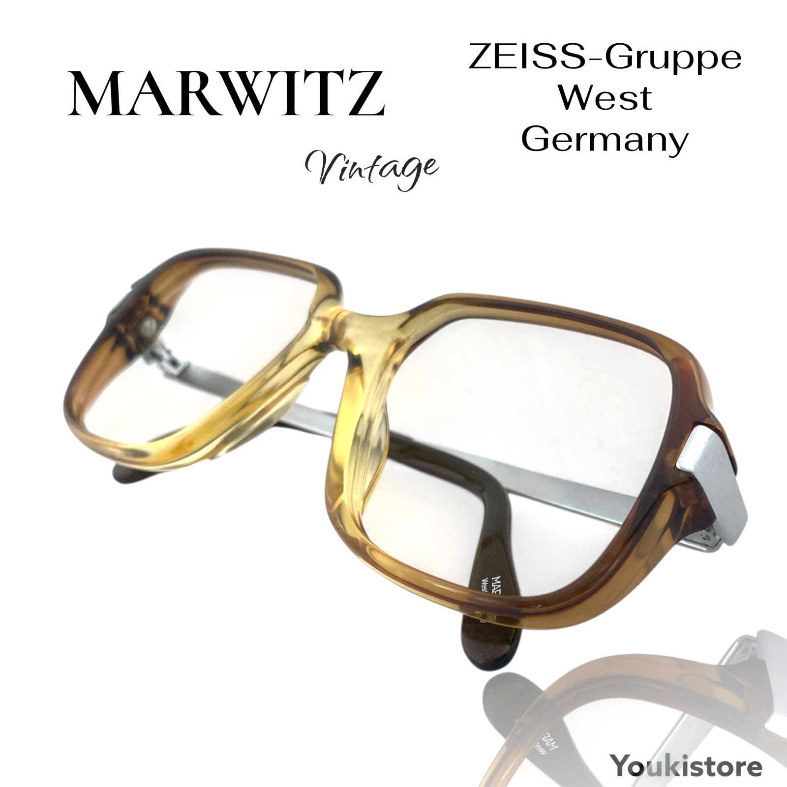 MARWITZ glasses YvesChantal 2030 430 AV9 50RARE VINTAGEbeyewear 70s west Germay