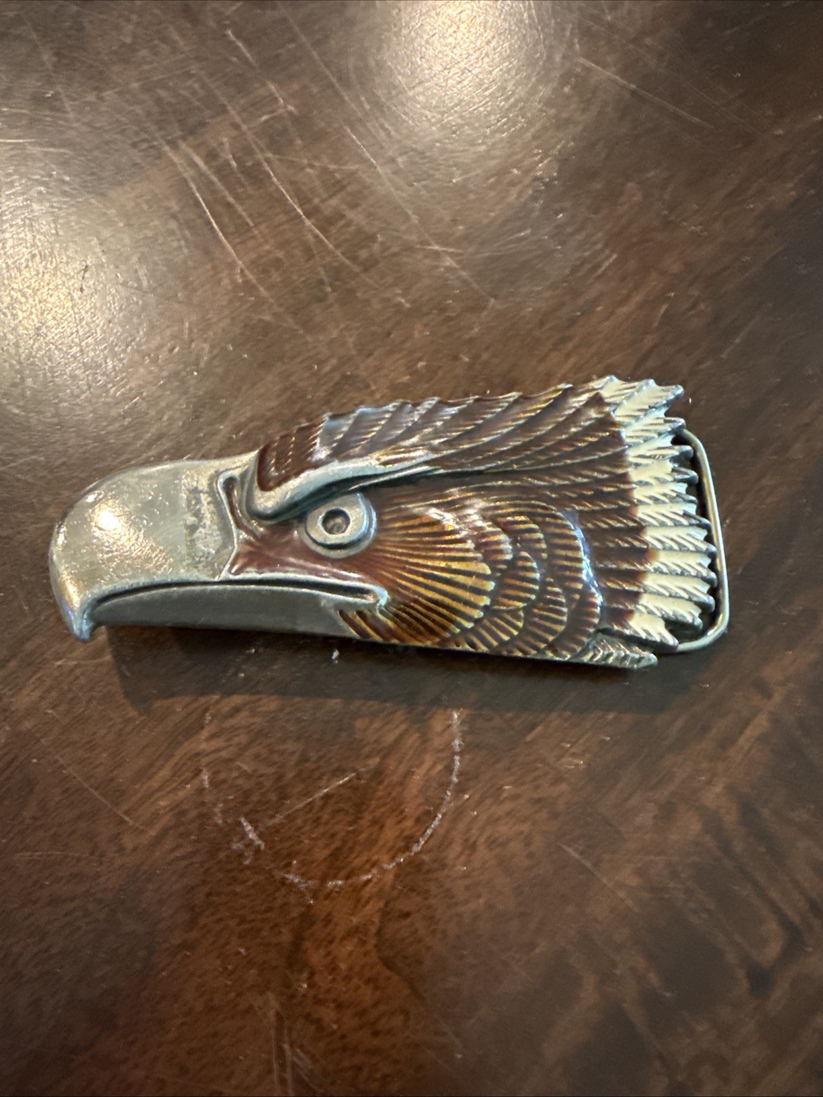 VTG Eagle Head Belt Buckle Great American Co. Limited Easy Rider Biker Native