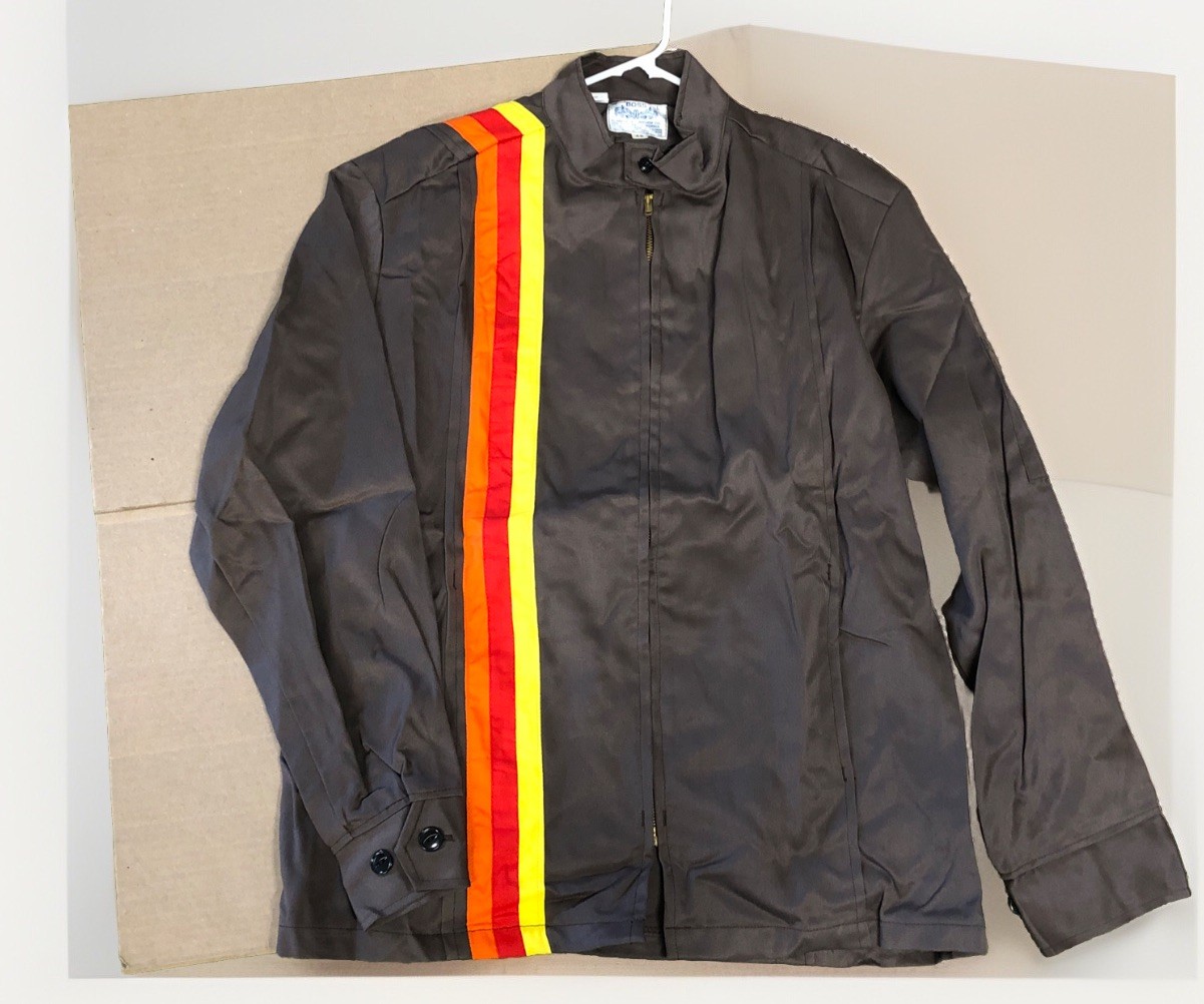 Vtg 60s Boss commercial uniform co los angeles work jacket NOS Sz 48/L A1