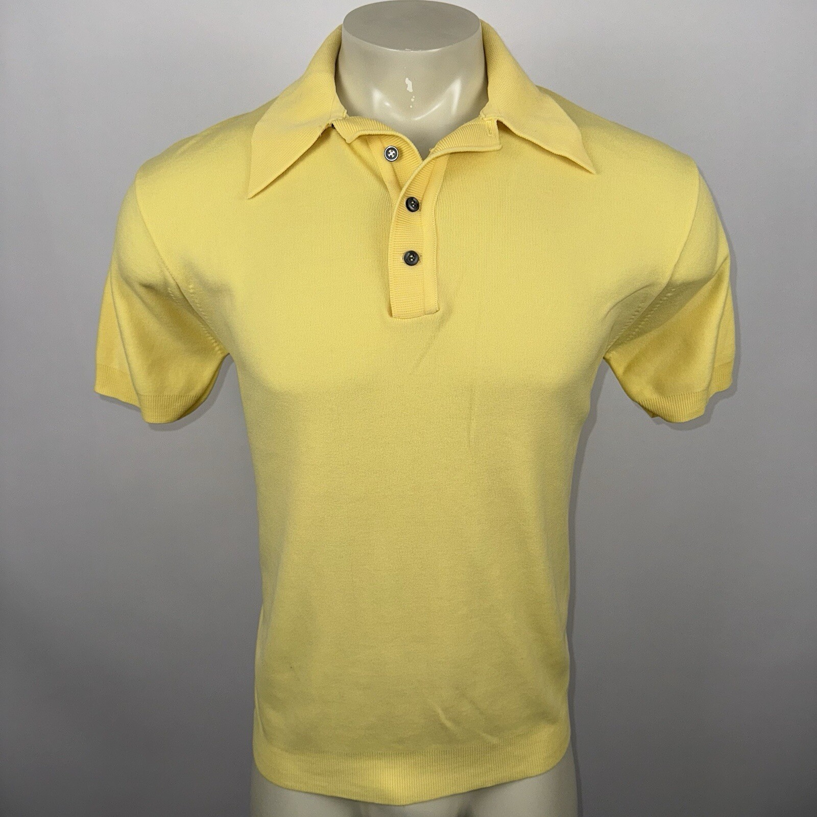 1960s Banlon Shirt Mens Vtg K-Mart Stretch Nylon Rat Pack Polo Ban-lon vtg Large
