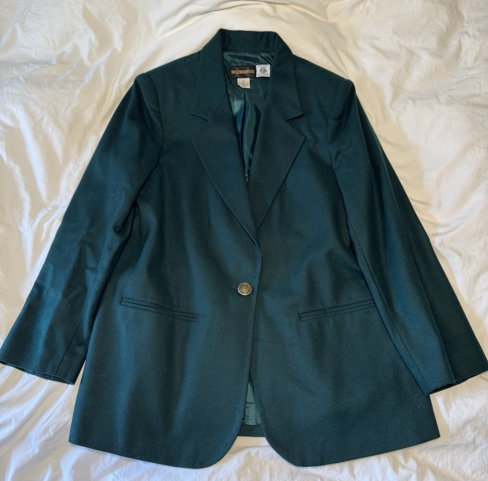 Three Vintage Size 10 wool Blazers!