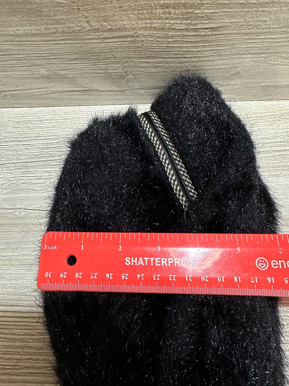 Vintage United Hatters Cap & Millinery Workers Union Black Faux Fur Hat *Medium*