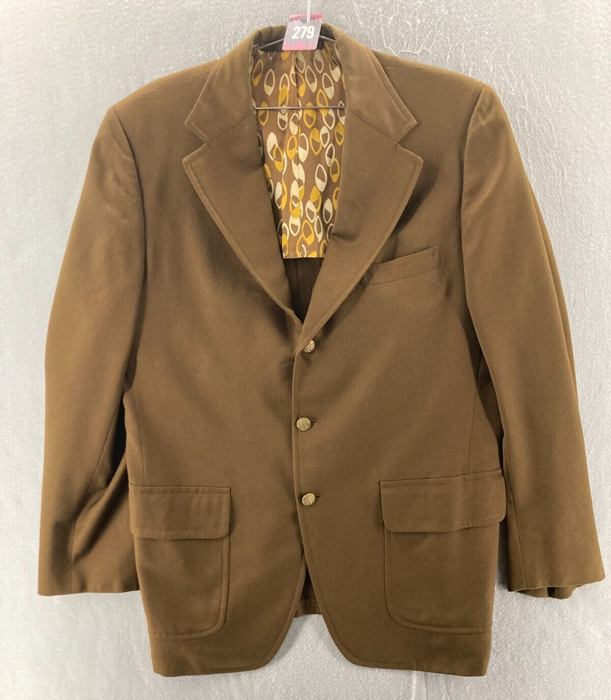 Vintage 70s Blazer Kingsridge Coat Mens 41 Long Vintage 70s