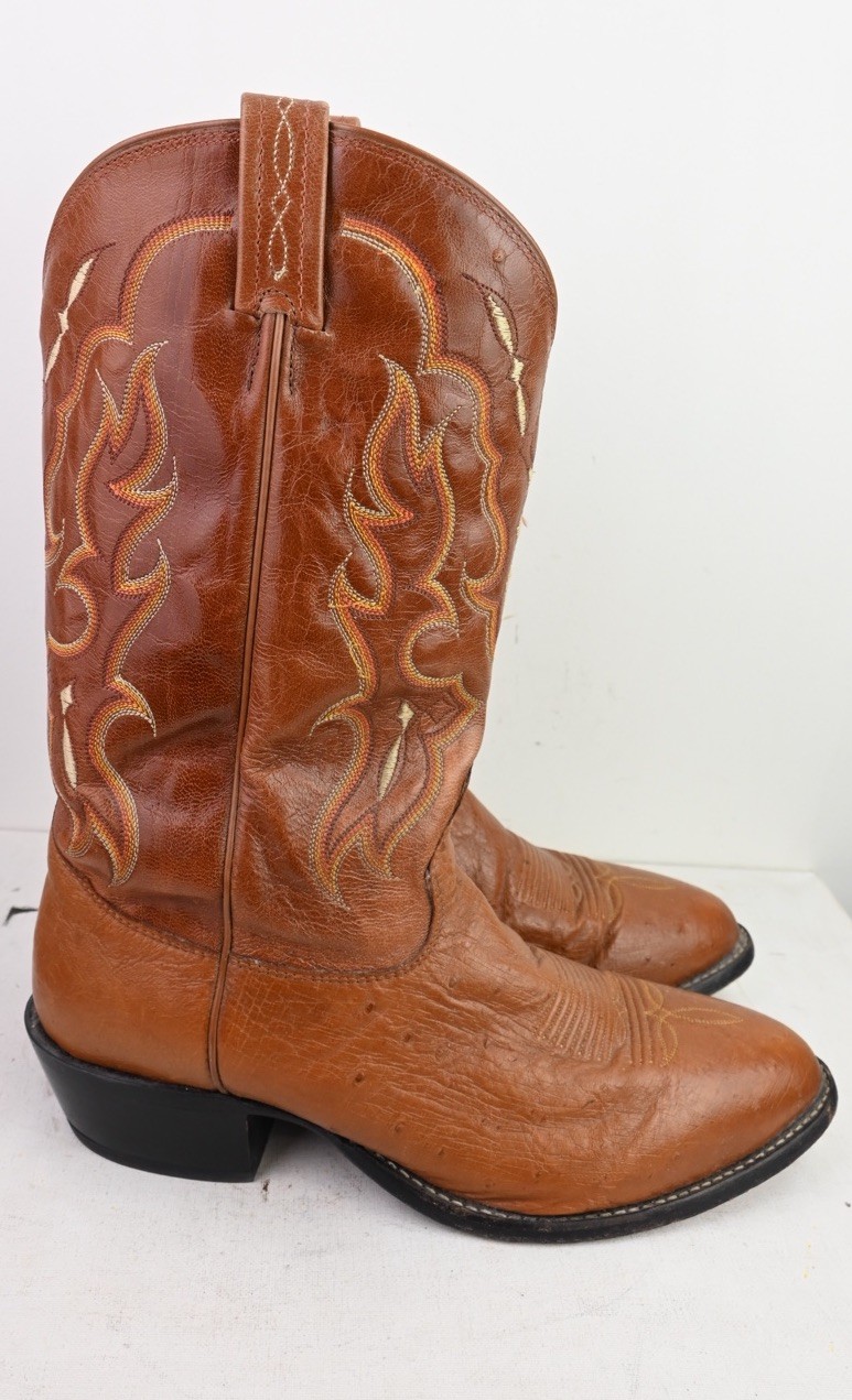 Vintage Tony Lama cowboy boots in Tan size EU43/WUS12/MUS10 D