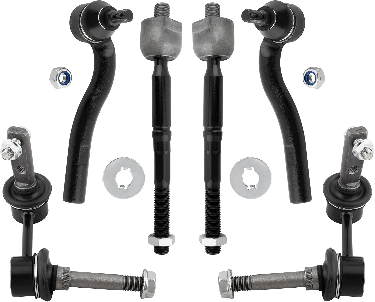 6pc Tie Rod Ends Sway Bars Kit Fit Lexus GS300 GS400 GS430 1998-2005