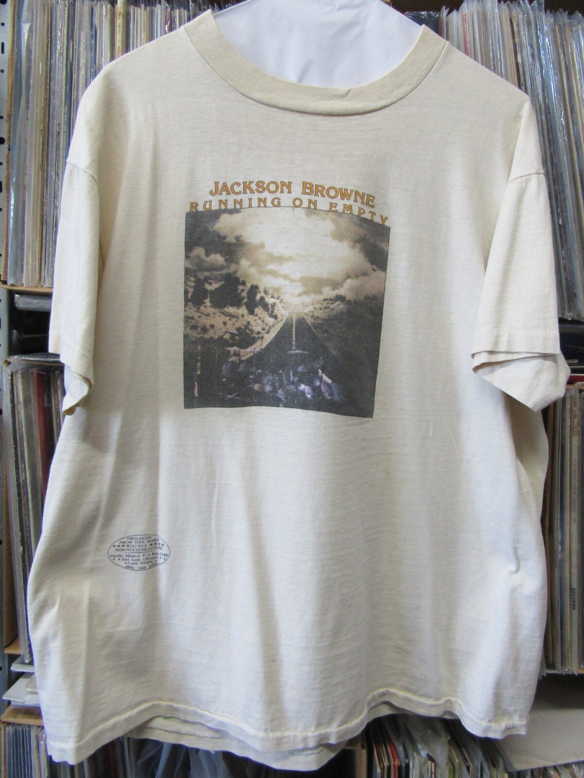 Vintage Original Jackson Browne Running on Empty T-Shirt Late 70’s early 80’s