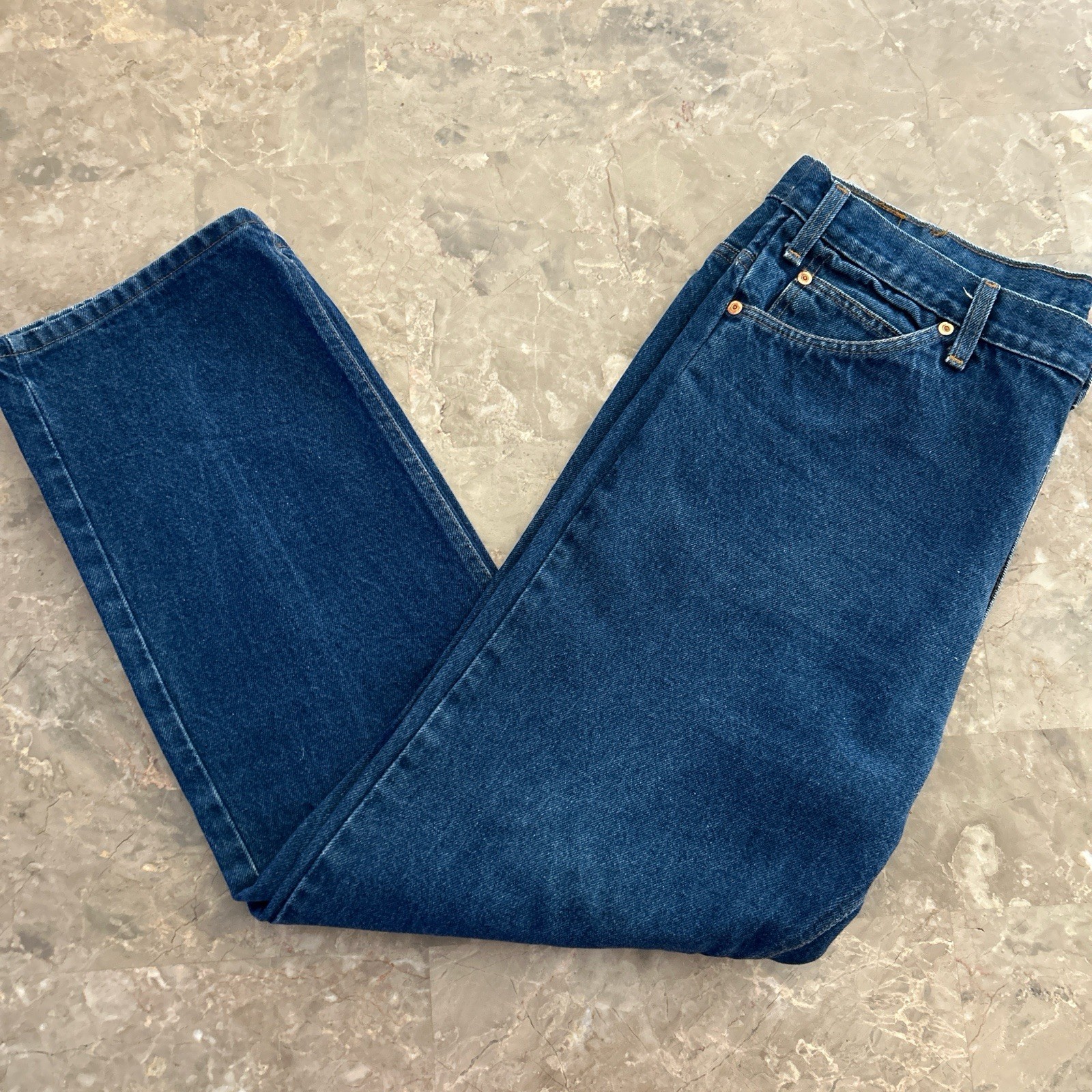 Vintage 1990s Montgomery Ward Denim Jeans USA 38×30 Fits 36×29