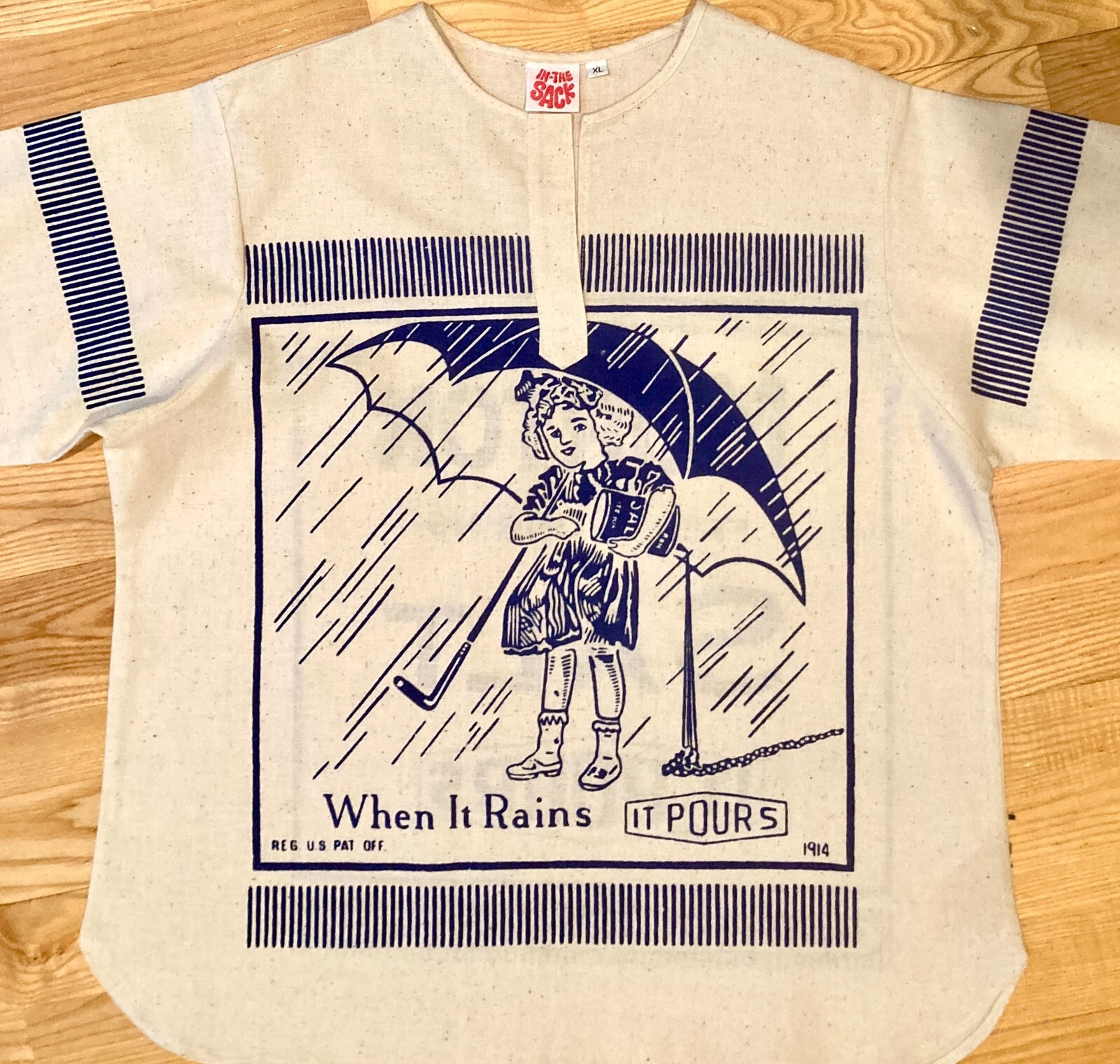 Rare VTG 80s Morton Salt Girl Promo Shirt CHICAGO 80s NOS w/Tags!