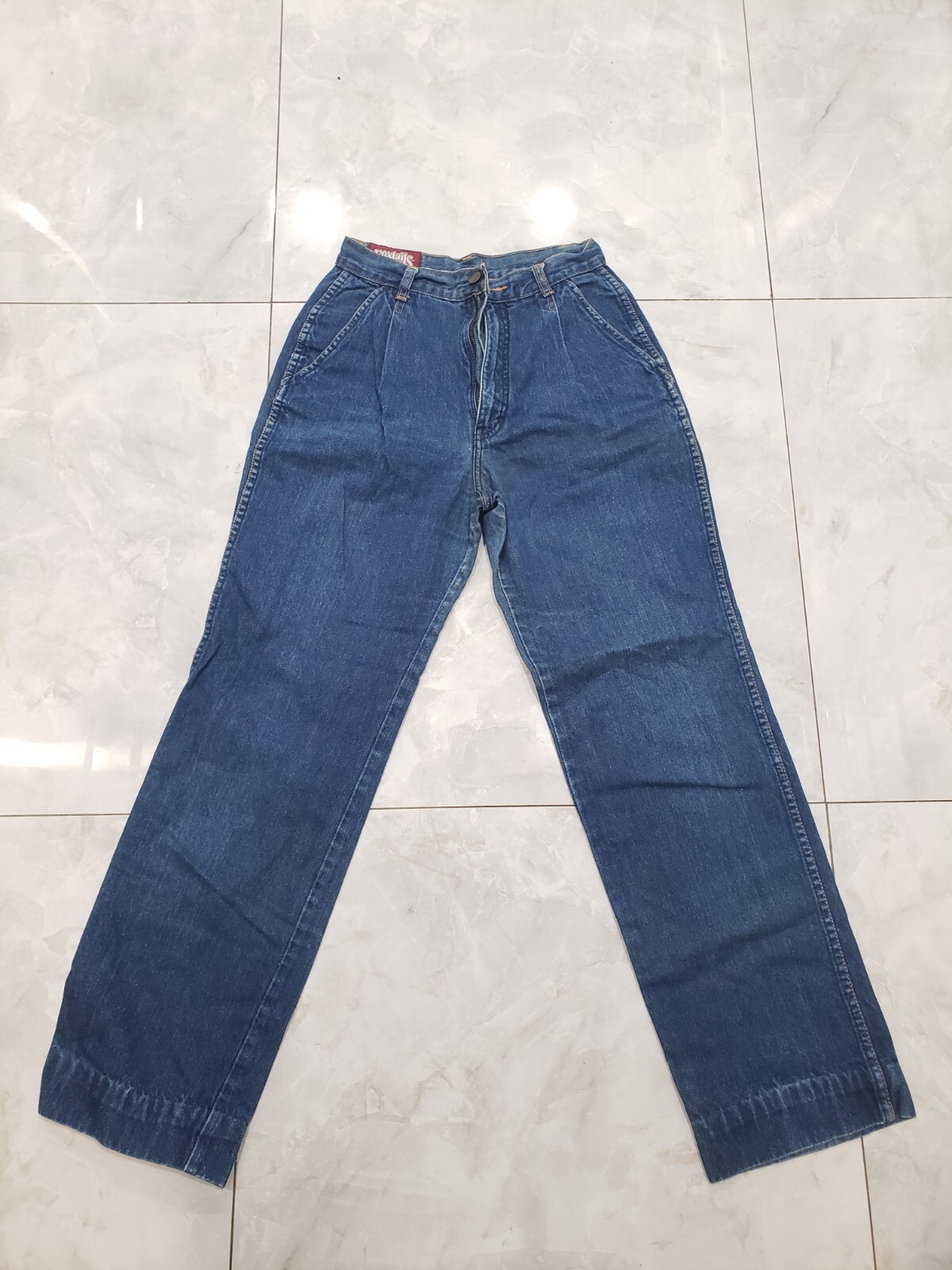 1980s Vintage Foxtails Juniors Size 7 Denim Blue Jeans Philippines