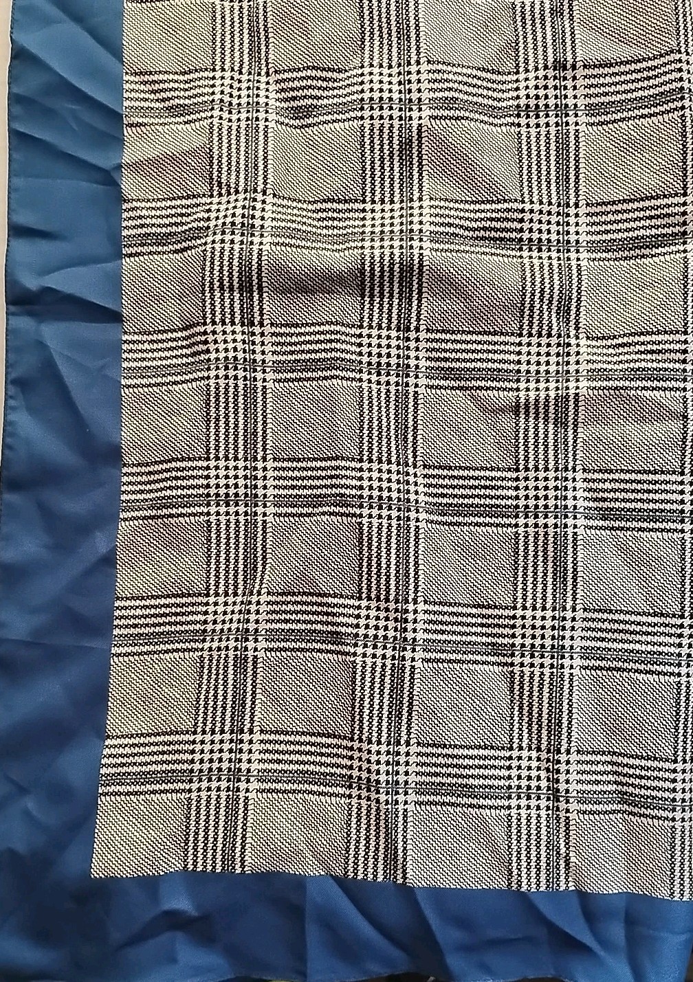 Vintage Scarf Plaid Square 26” Polyester Caledonia by Dora’s Locker Italy