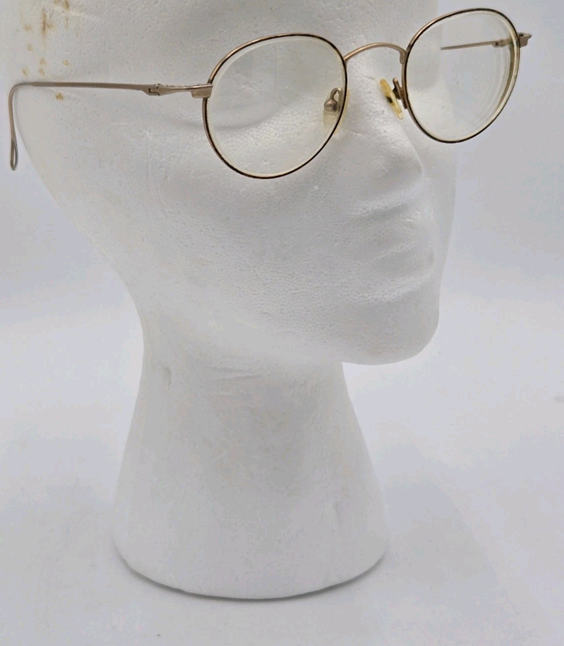 Vintage Polo Ralph Lauren Classic VI Gold Panto Eyeglasses 1990s