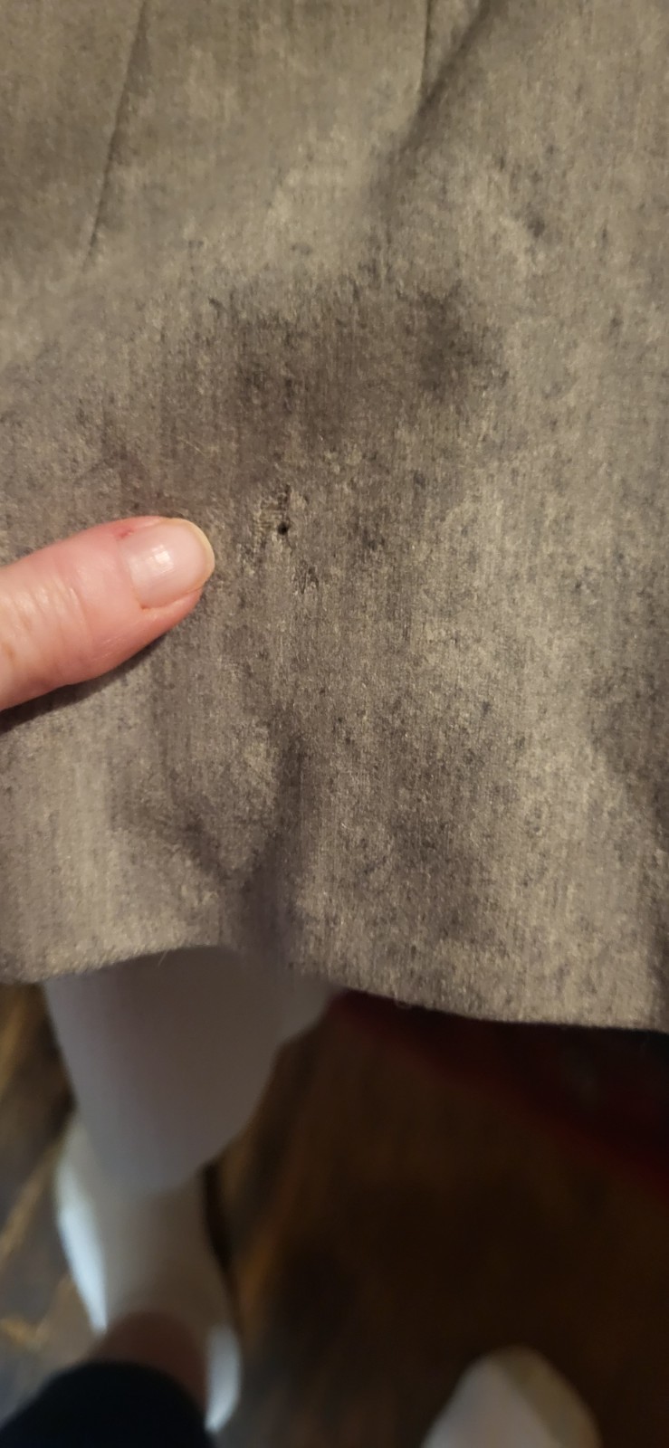 Vintage Miller’s Excl. Smart Wear Gray & Dark Gray Burst Tailored Wool Jacket M