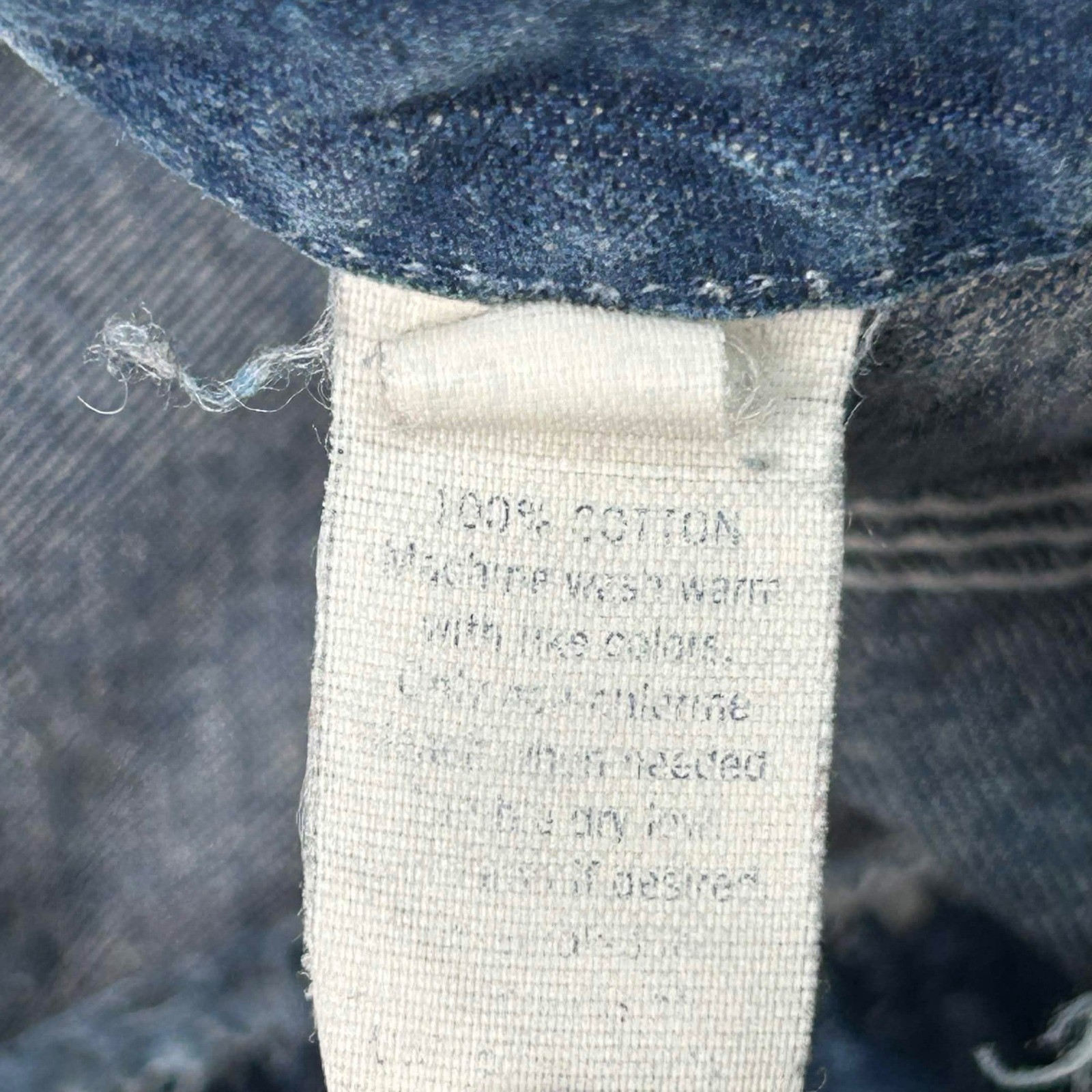 Vintage Dickies Carpenter Jeans Mens 32×32 Blue Denim Straight Leg Work Pants