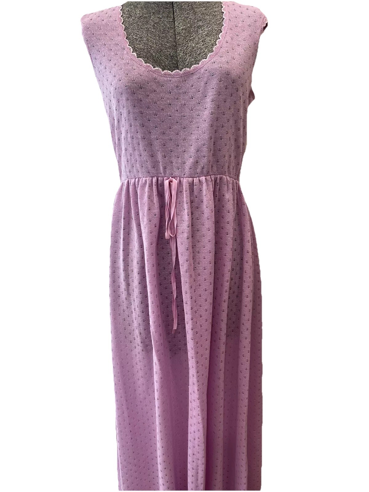 Maidenform Sweet Dreams Lavender Nightgown-ladies Size Large All Polyester NWT