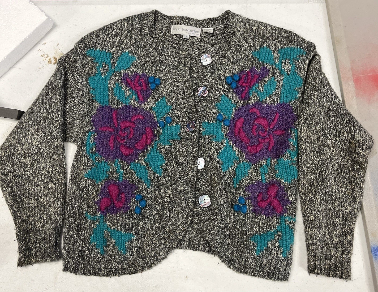 Vintage Mohair Cardigan Women’s Small Tony Lambert
