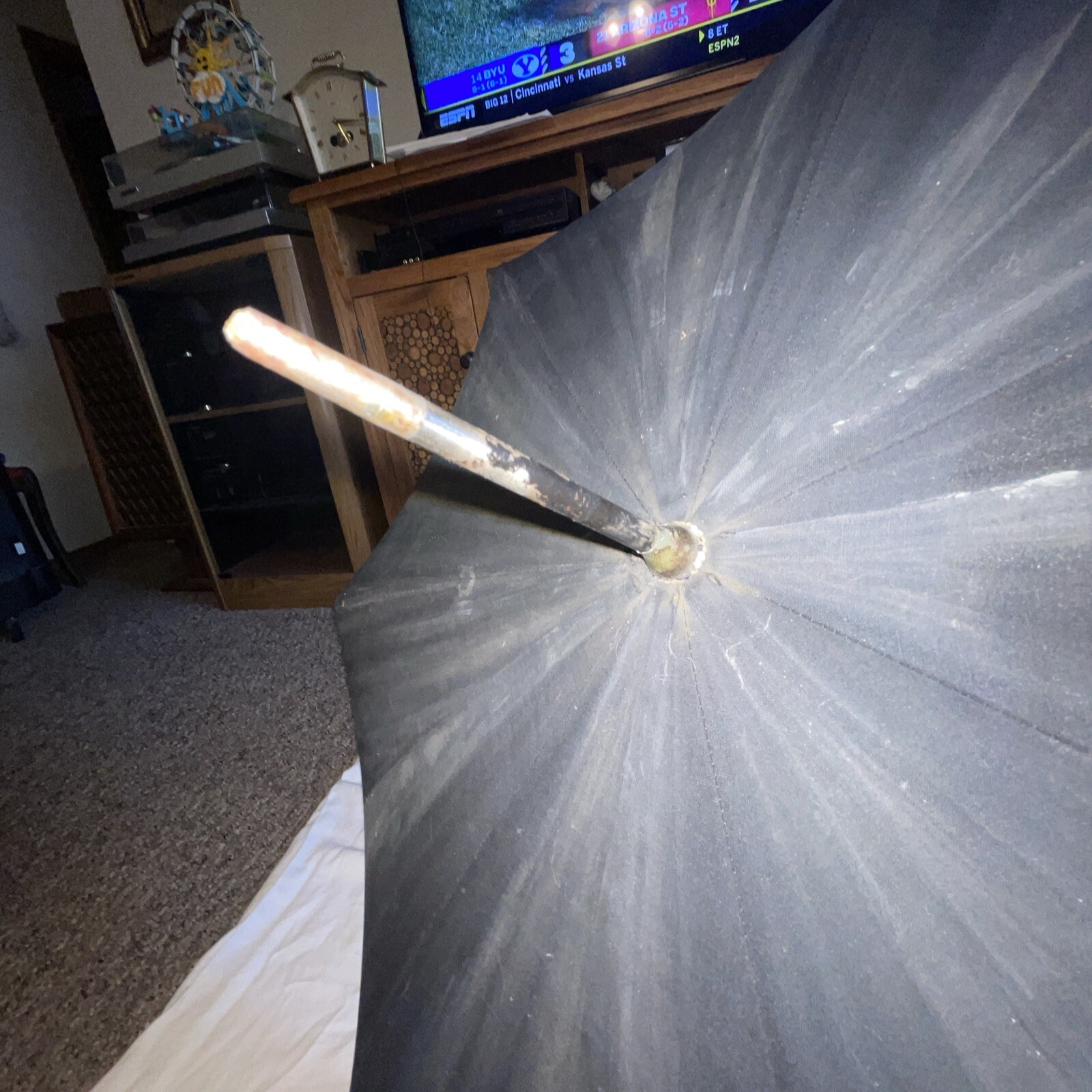 Authentic Collmer Clogg Umbrella 1910’s-30’s Functional See Pictures 42” Closed